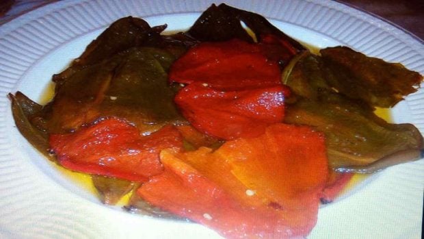 Pimientos, receta