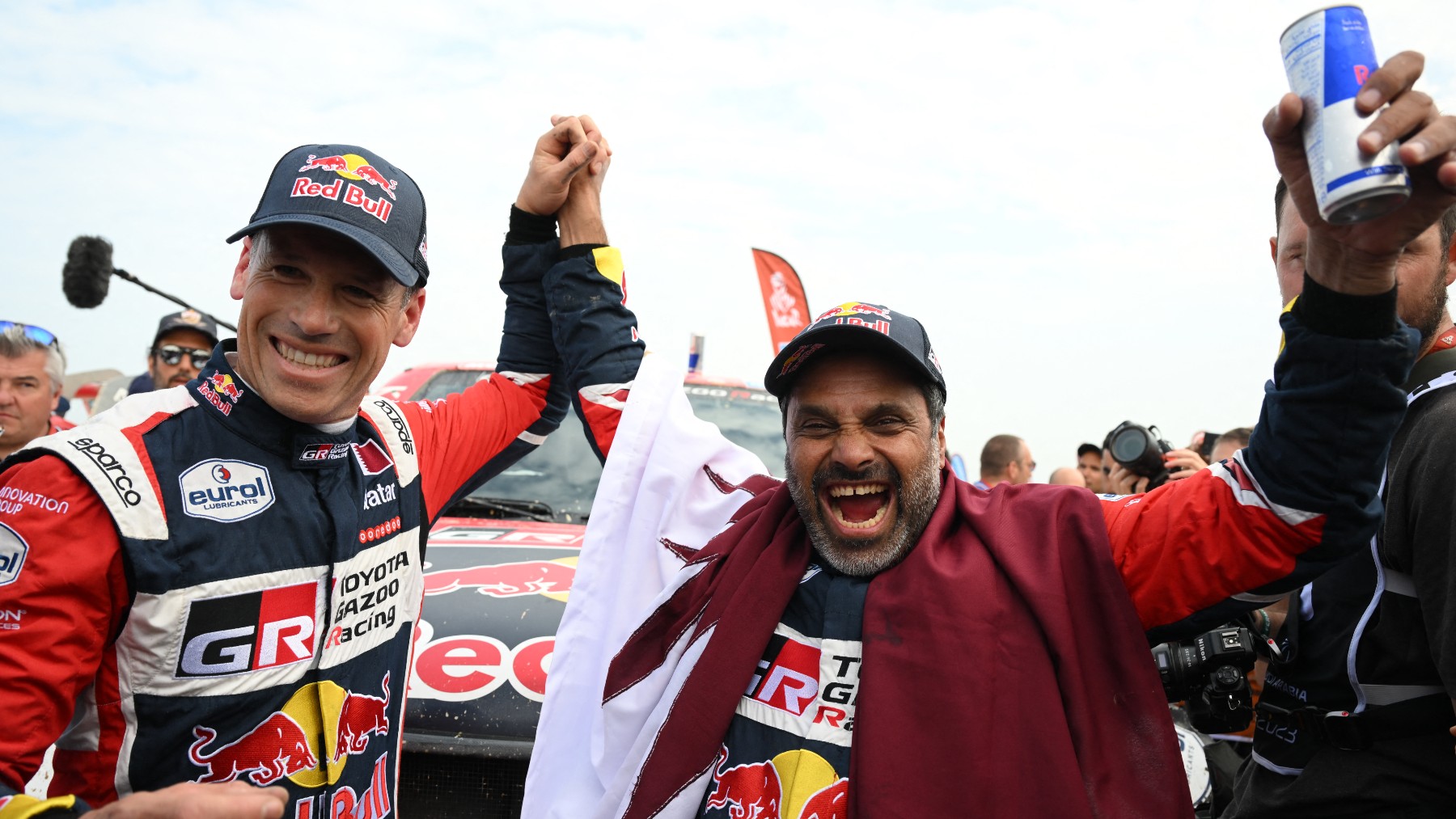 Al-Attiyah, campeón del Dakar 2023. (AFP)