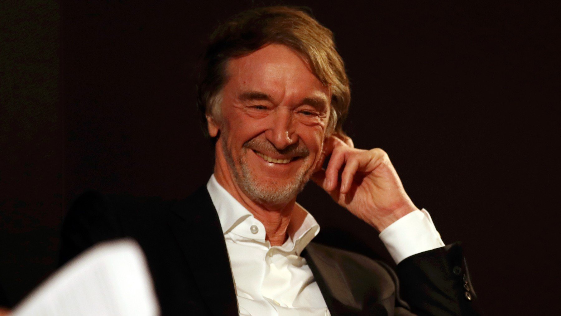 Jim Ratcliffe en una rueda de prensa (Getty)