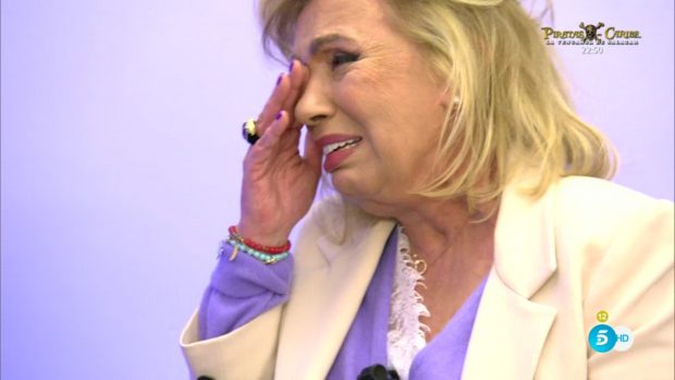 Carmen Borrego, entre lágrimas tras su discusión con Kiko Hernández.