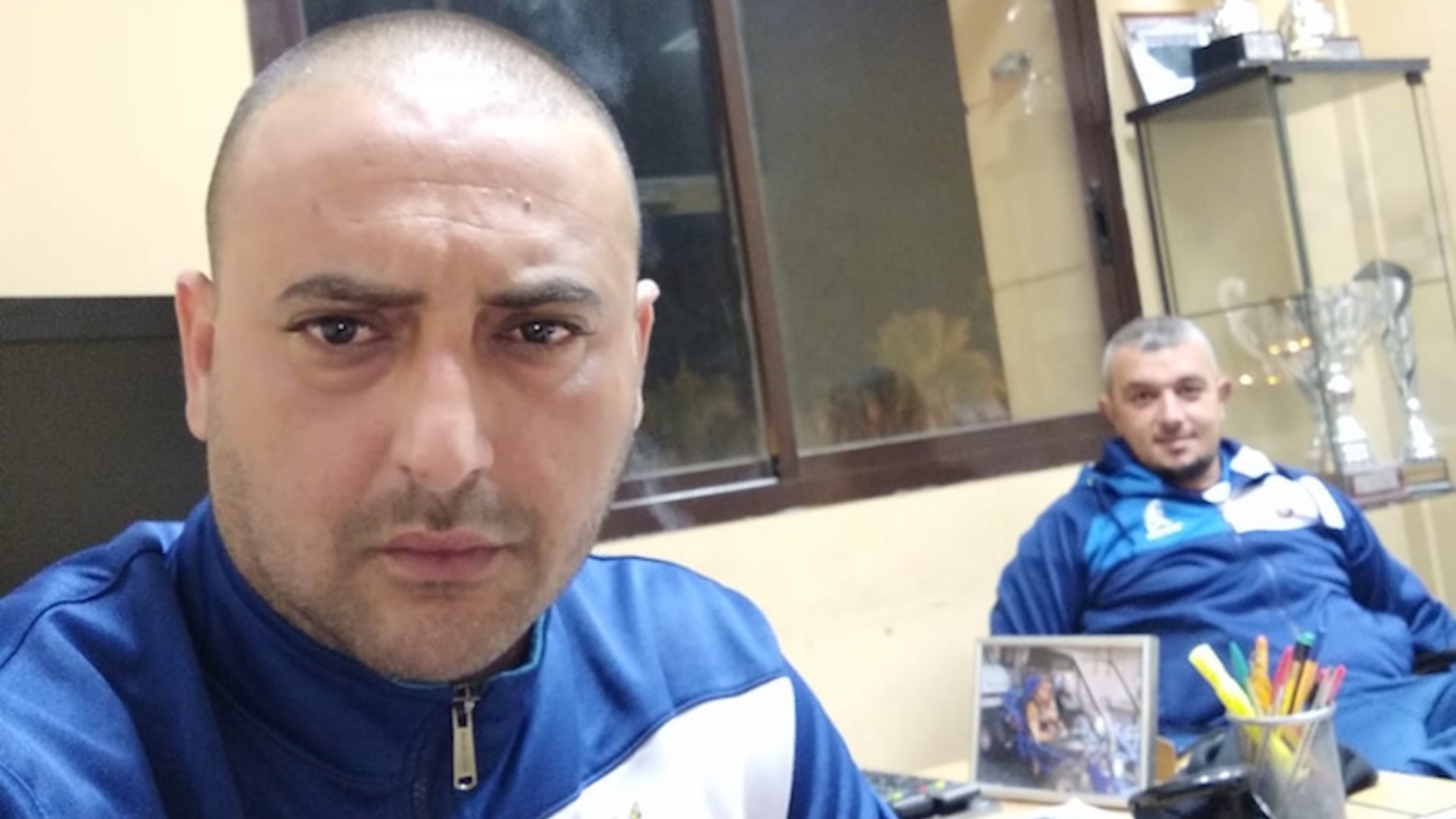 Luhay Hamido, presidente del Ceuta, en una foto en sus redes sociales.