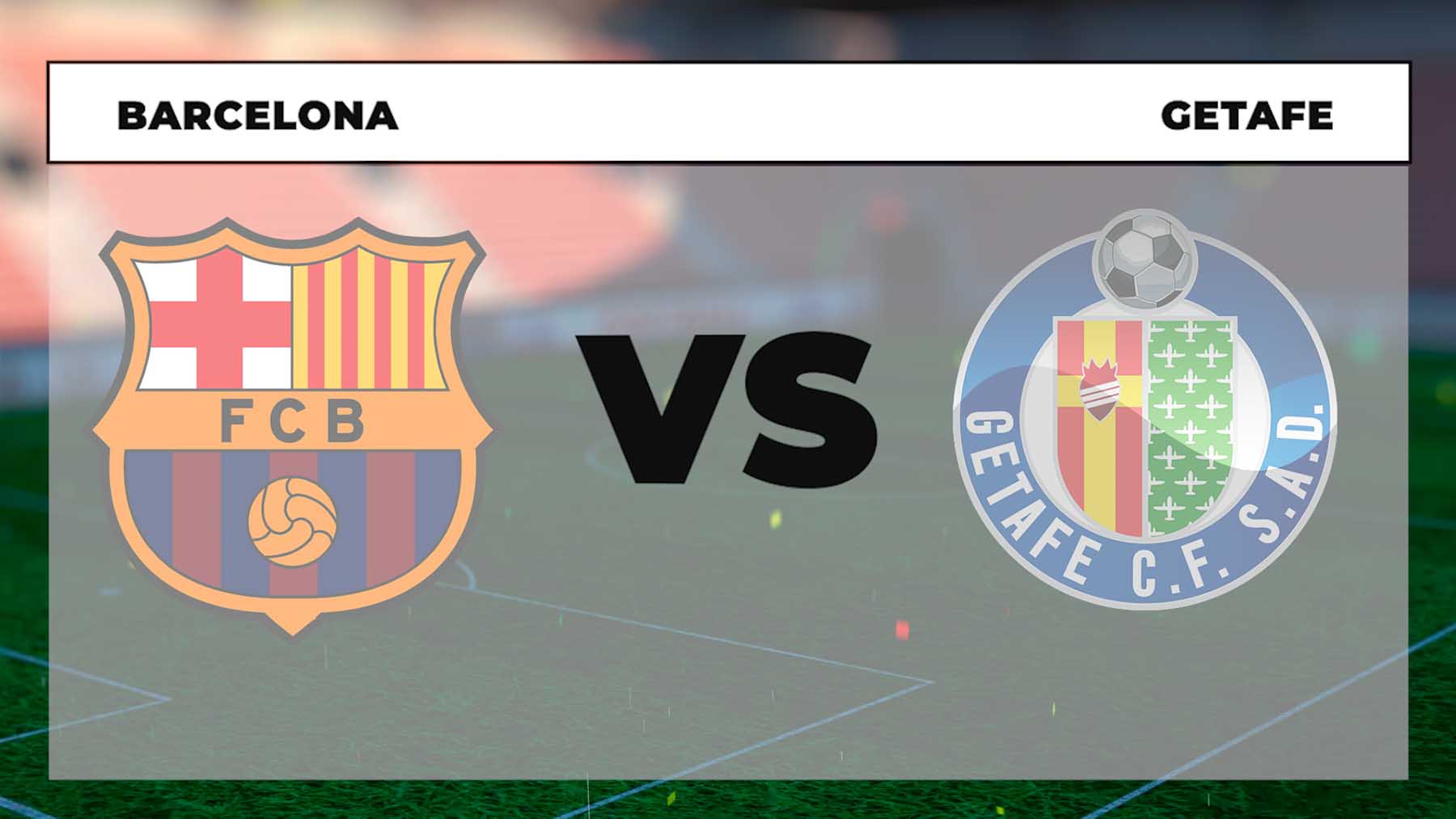 Horario del Barcelona – Getafe y cómo ver en directo por TV y online el partido hoy.