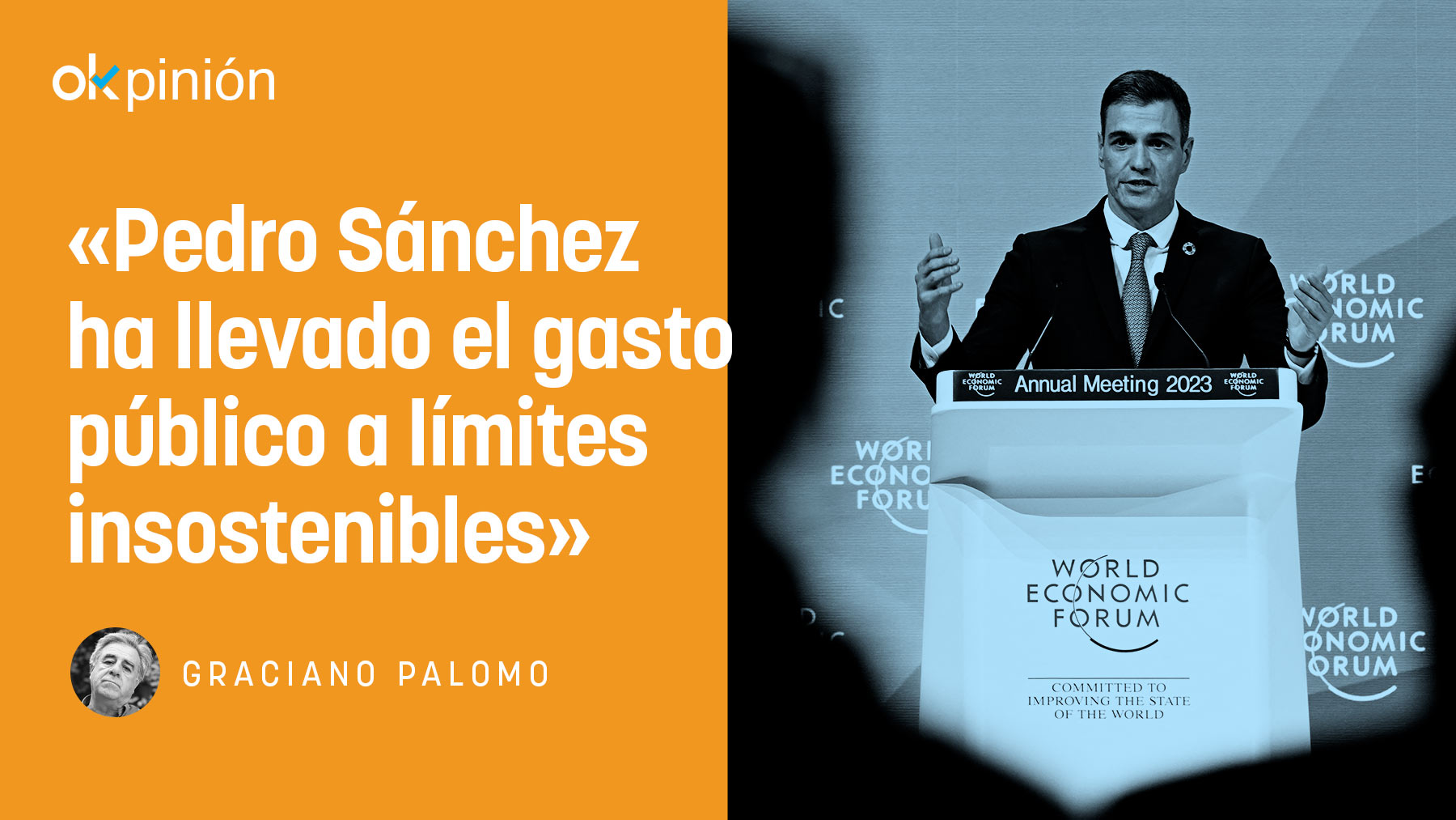 Sánchez en Davos: consejos vendo