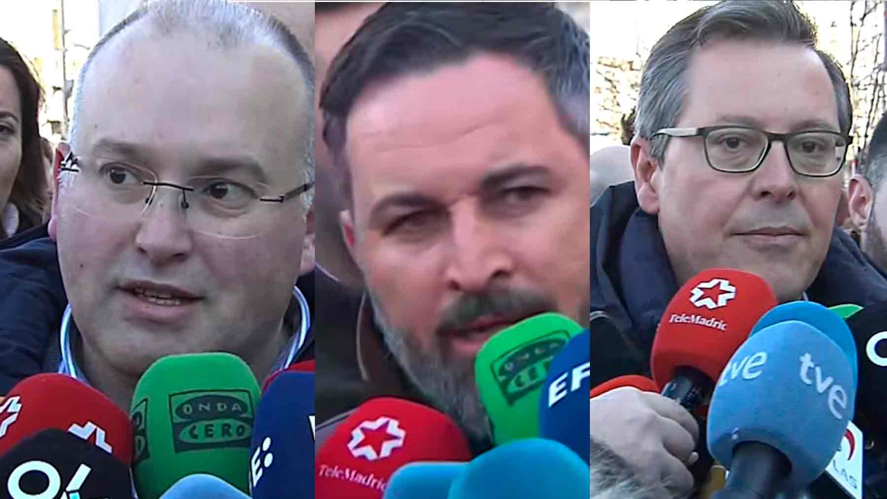 Manifestación contra Sánchez en Cibeles, Madrid