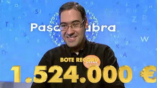 ¿Quién es César Garrido y cuánto dinero se llevó por el bote histórico de Pasapalabra?