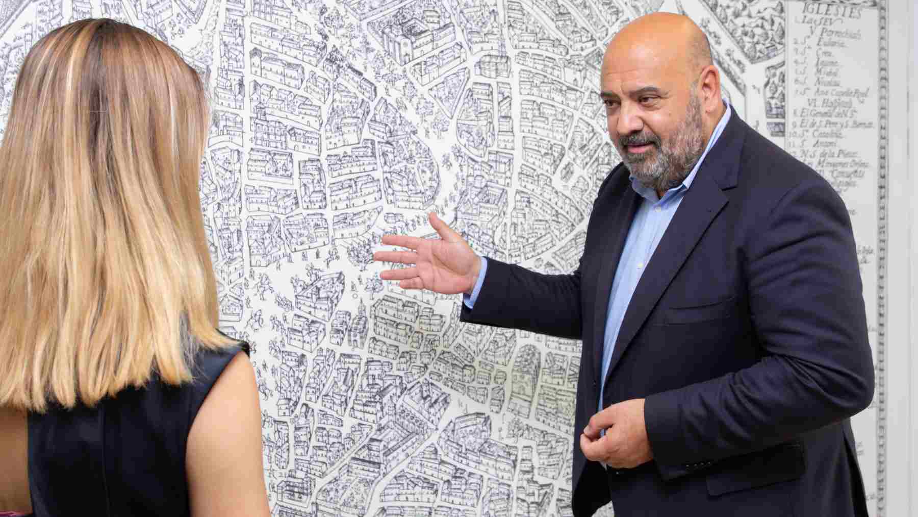 El líder del PP de Palma y candidato a la Alcaldía, Jaime Martínez.