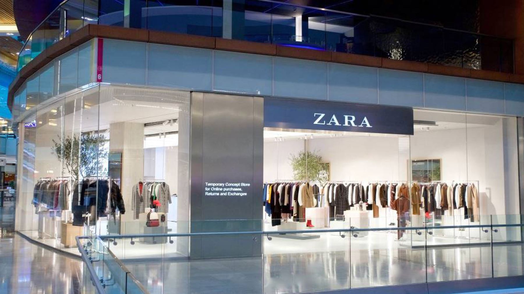 Un establecimiento de Zara