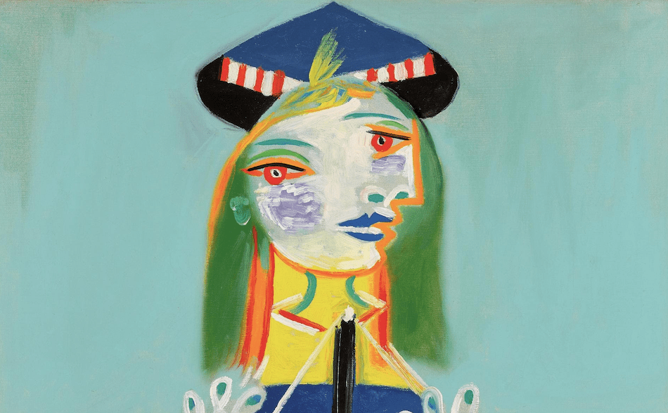 ‘Chica en una barca’ es el primer retrato de Maya Picasso que sale a subasta desde 1999. @SOTHEBY’S