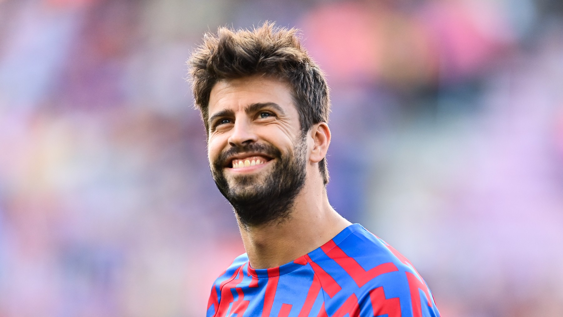 Gerard Piqué, en un partido. (Getty)