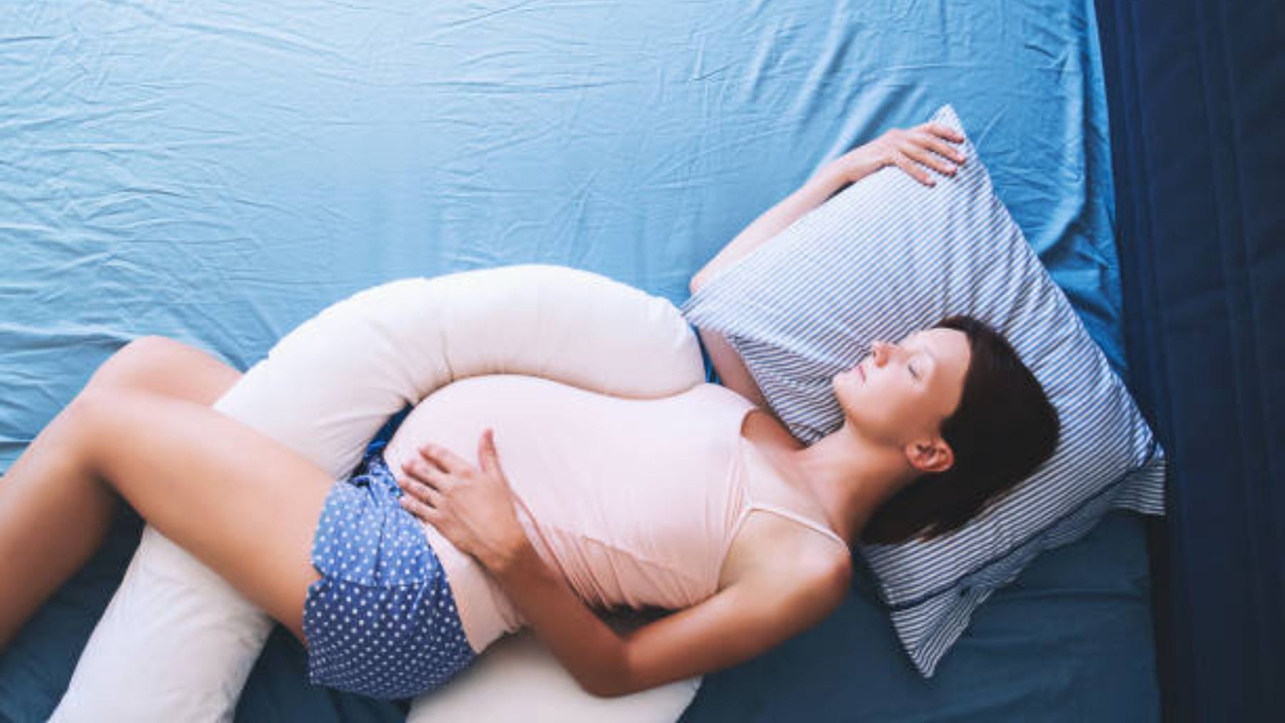 Almohada para embarazo Inizzi blanca
