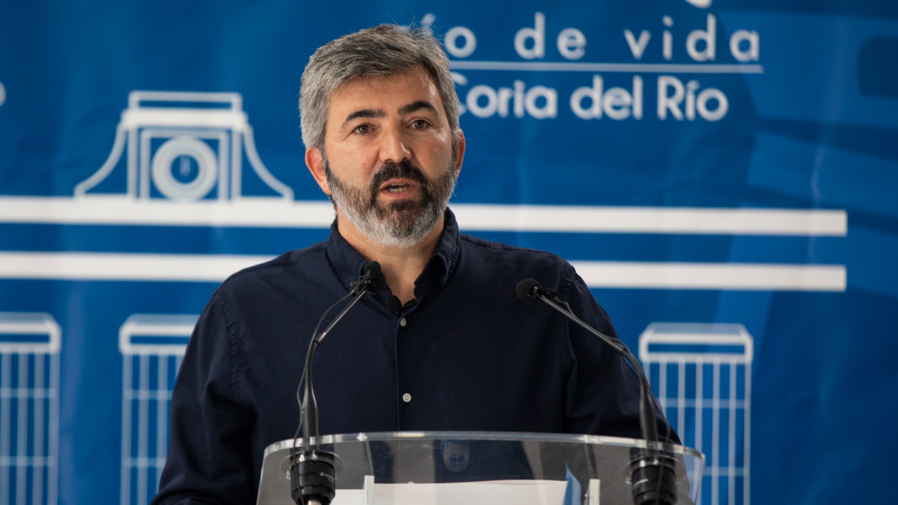 El alcalde de Coria del Río (Sevilla), el andalucista Modesto González (EUROPA PRESS).