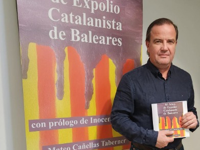 Mateo Cañellas, con su libro