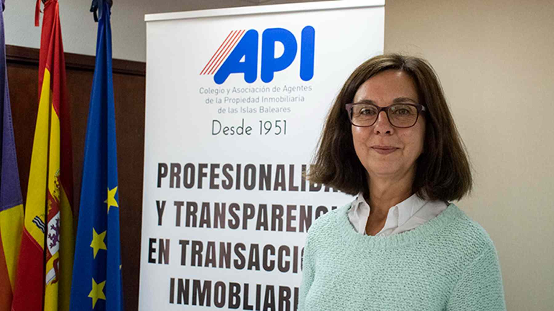 Natalia Bueno, presidenta de API Baleares.