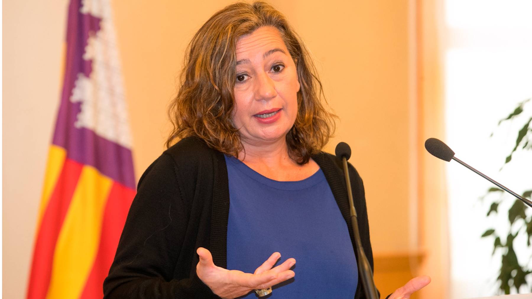 La presidenta de Baleares, Francina Armengol.