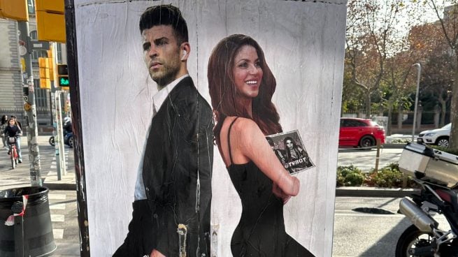 mural Piqué Shakira