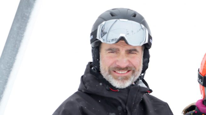 Rey Felipe esquí