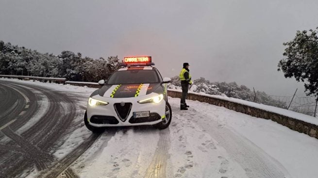 Nieve carreteras Serra Tramuntana