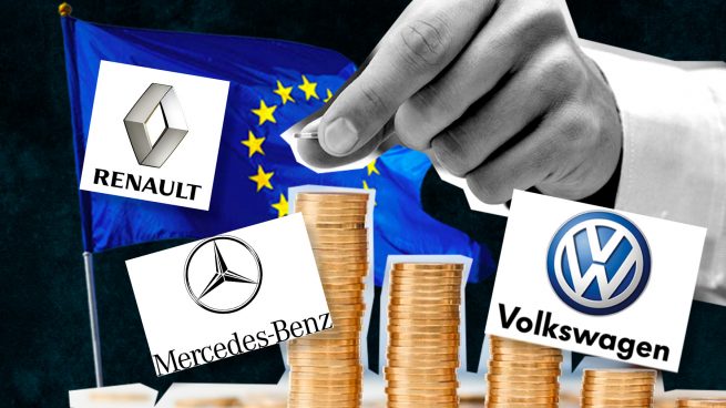 Renault Volkswagen Mercedes fondos europeos