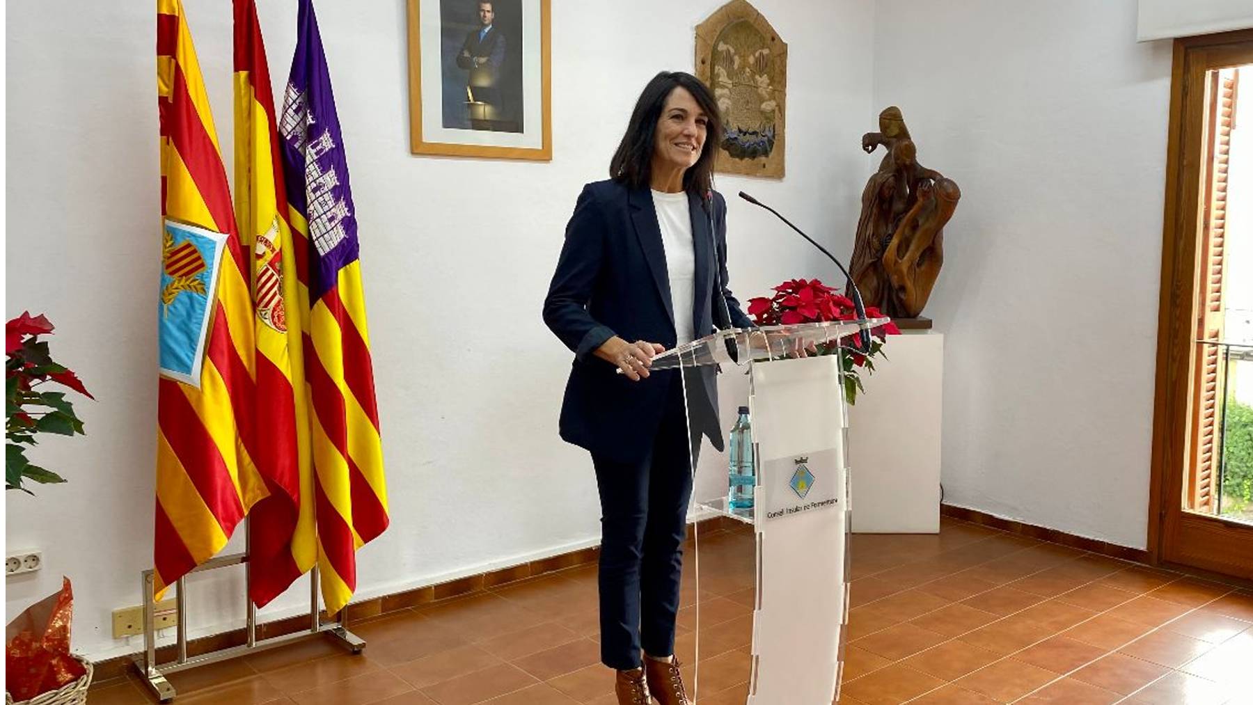 Ana Juan Torres, presidenta del Consell de Formentera.