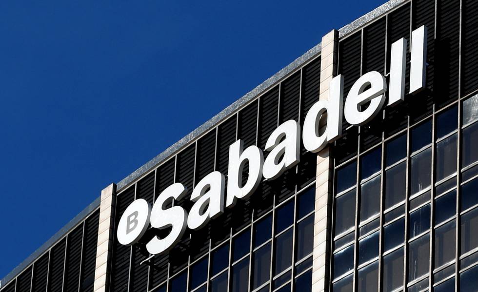 Torres del Banco Sabadell en Barcelona.