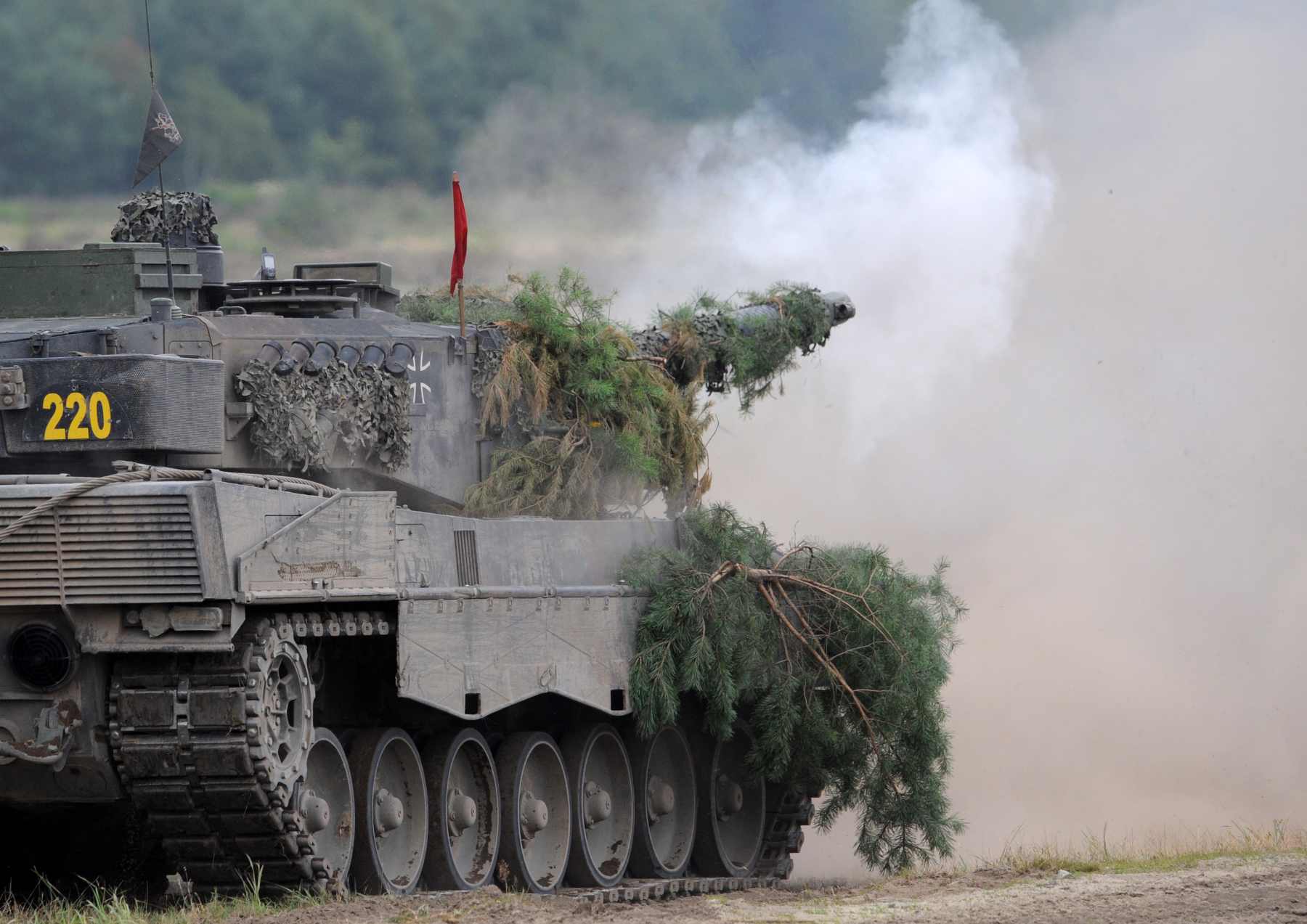 Tanque Leopard.