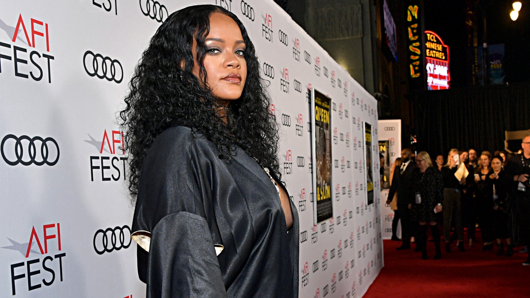 Rihanna, durante un evento. (AFP)