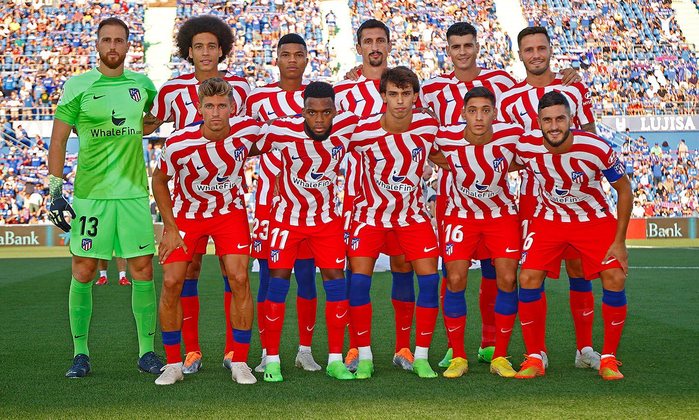 Alineación del Atlético