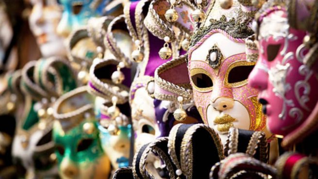 máscaras carnaval Venecia