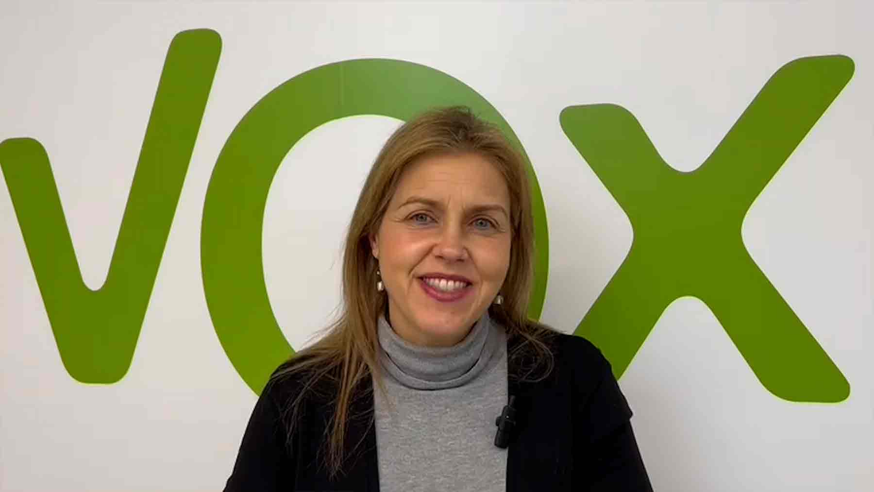 Cristina Peláez, candidata de Vox en Sevilla.
