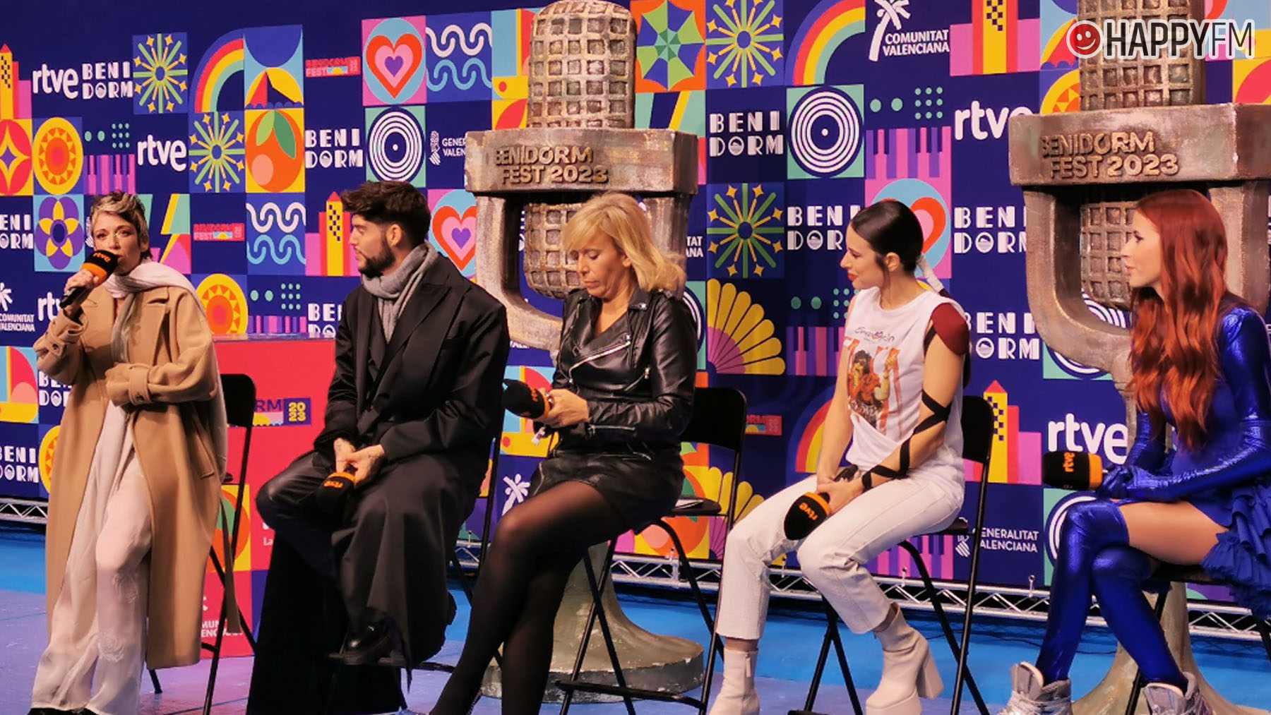 Blanca Paloma, José Otero, Karmento y Vicco, finalistas de Benidorm Fest 2023.