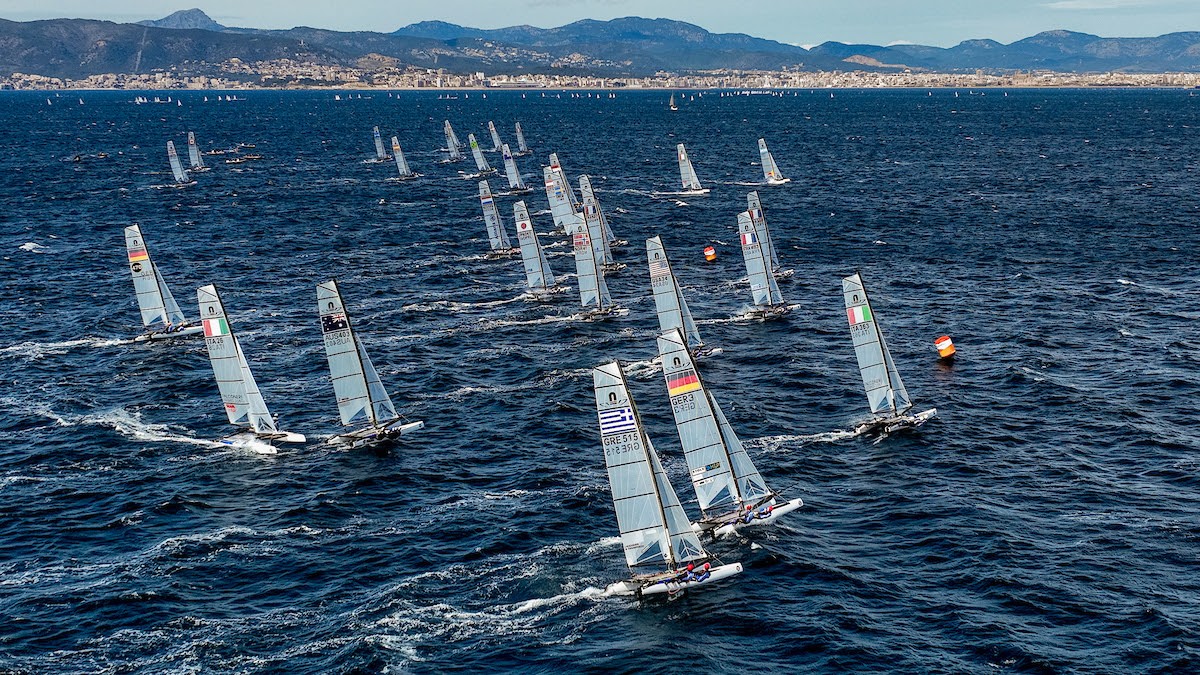 Un momento de una regata del año anterior