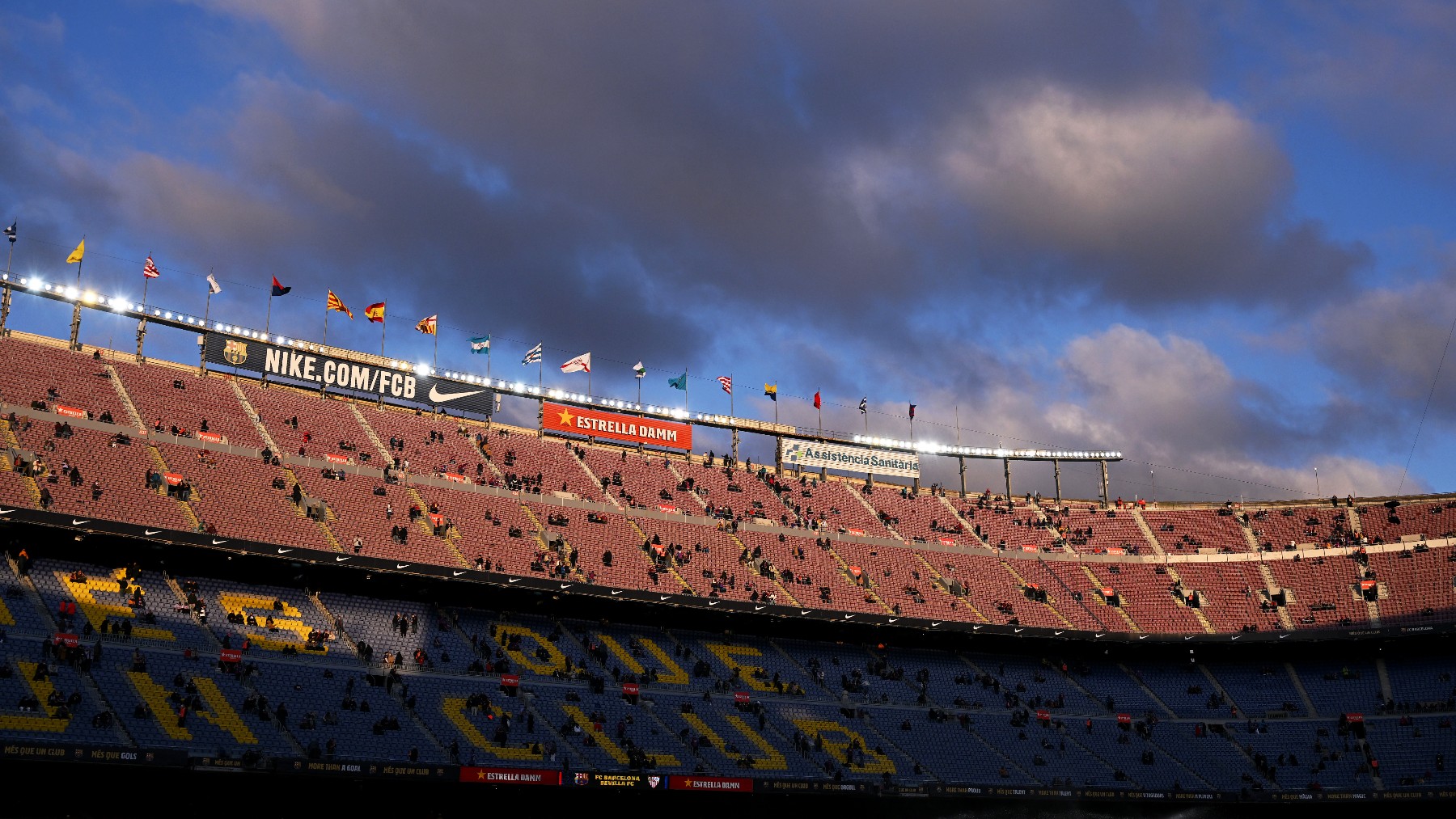Imagen del Camp Nou. (Getty)