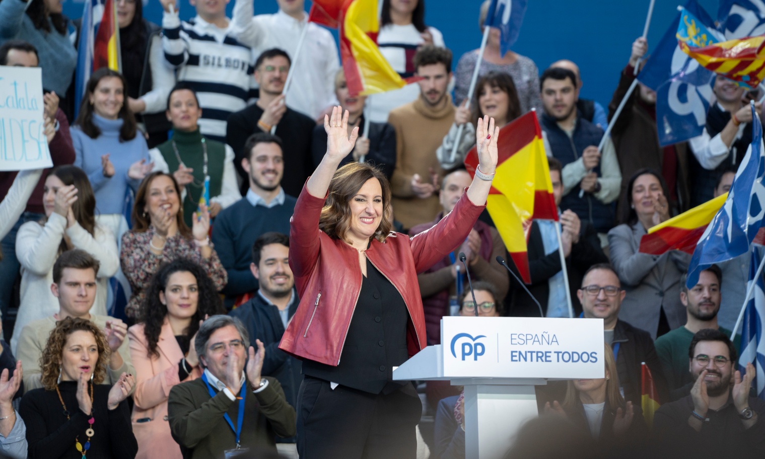 María José Catalá, candidata del PP al Ayuntamiento de Valencia.