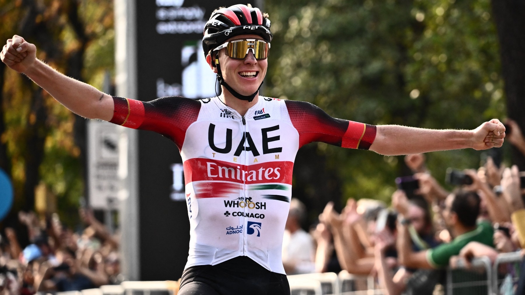Tadej Pogacar, Giro de Italia (AFP)