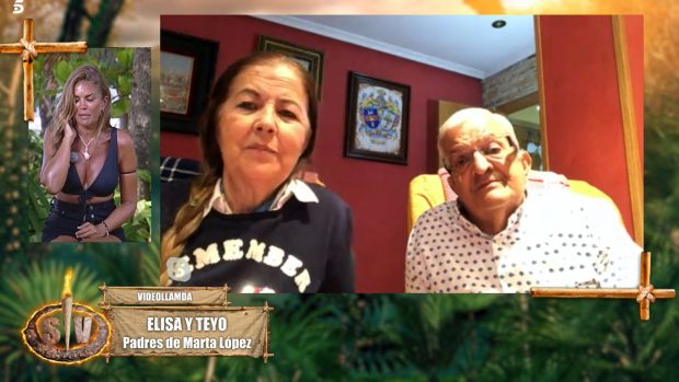 Marta López pudo hablar con sus padre tras ser la segunda expulsada de Supervivientes