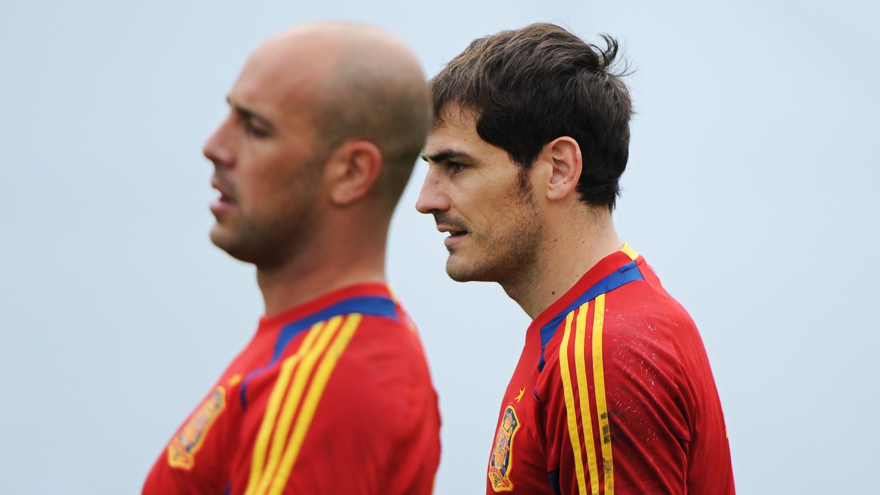 Pepe Reina e Iker Casillas. (Getty)