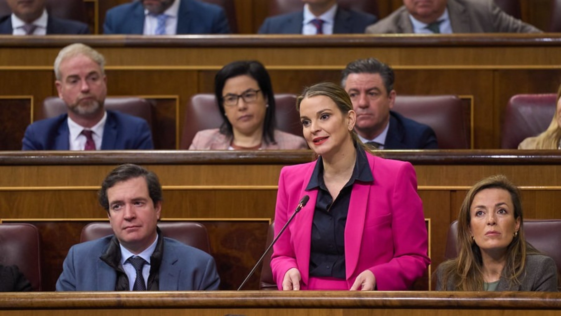 Marga Prohens en el Congreso de los Diputados.