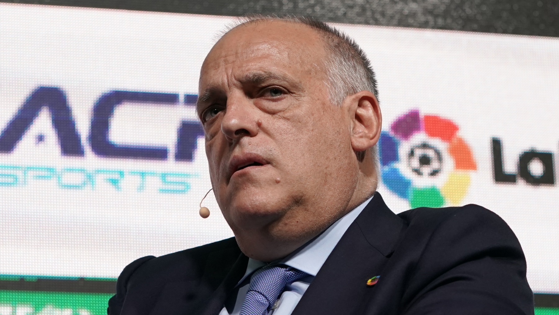 Javier Tebas, presidente de la Liga. (Getty)