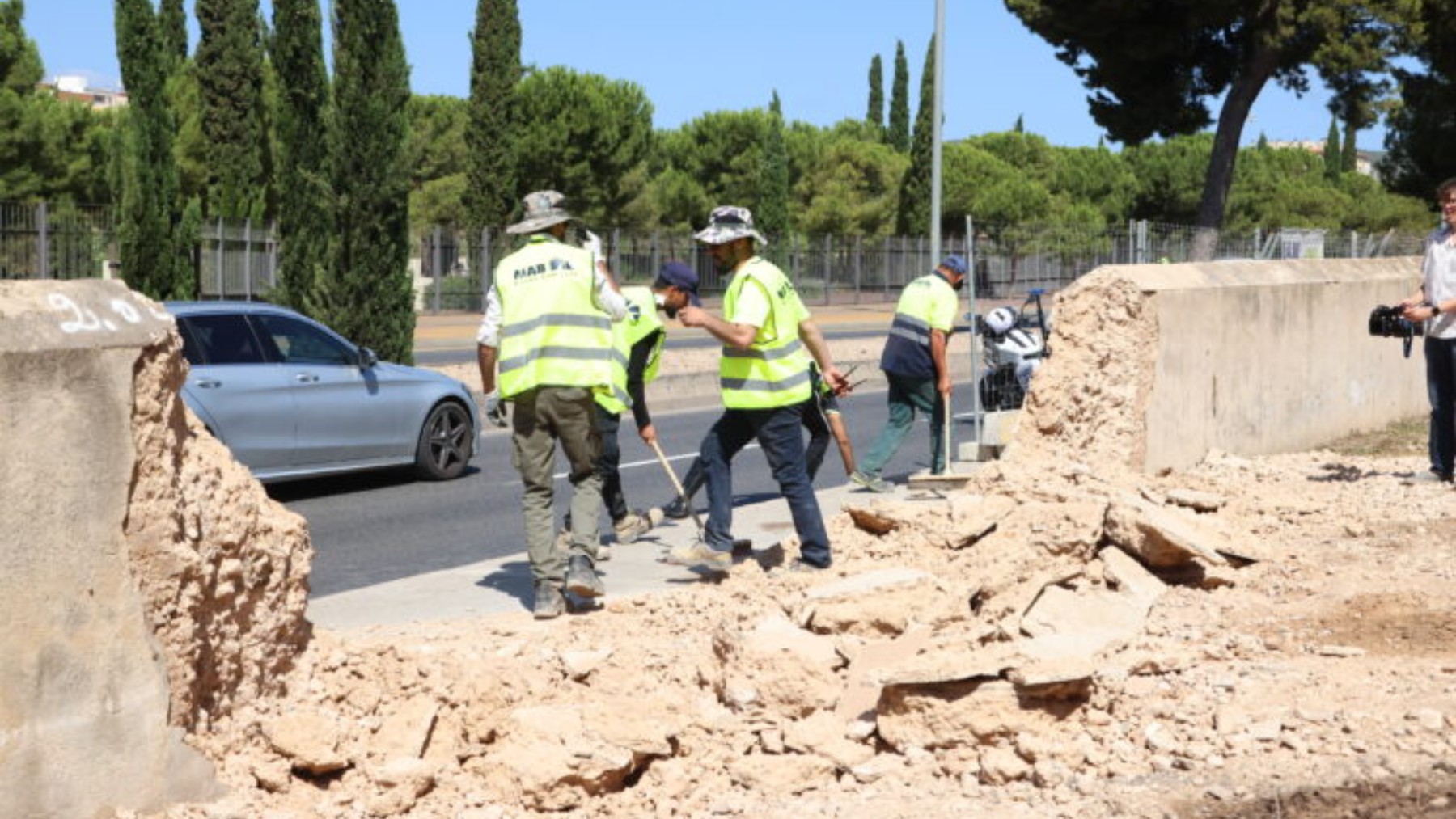 Obras de reforma en el Hospital Psiquiátrico de Palma.