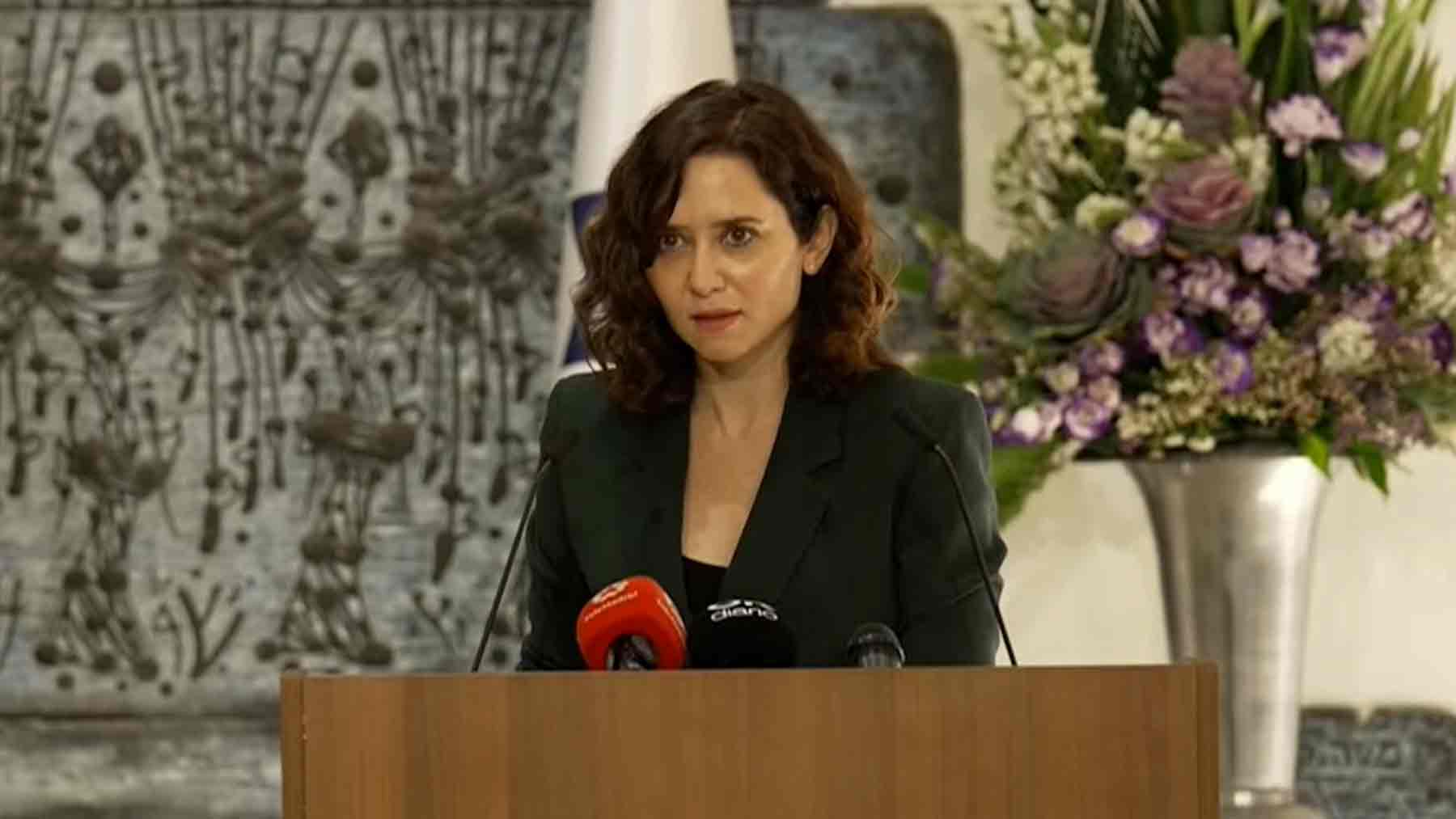 La presidenta de la Comunidad de Madrid, Isabel Díaz Ayuso.