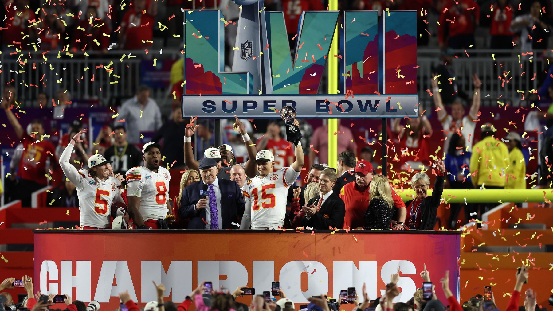 Los Kansas City Chiefs conquistan su tercera Super Bowl. (Getty)