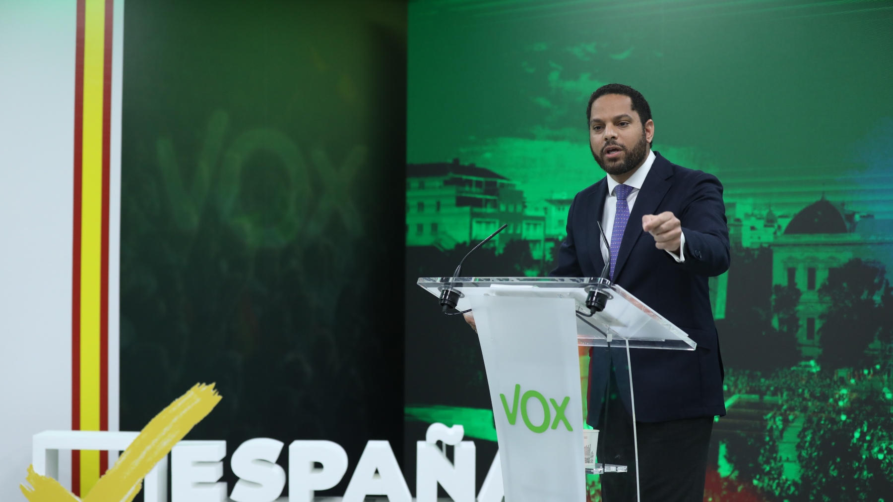 El secretario general de Vox, Ignacio Garriga (EP)
