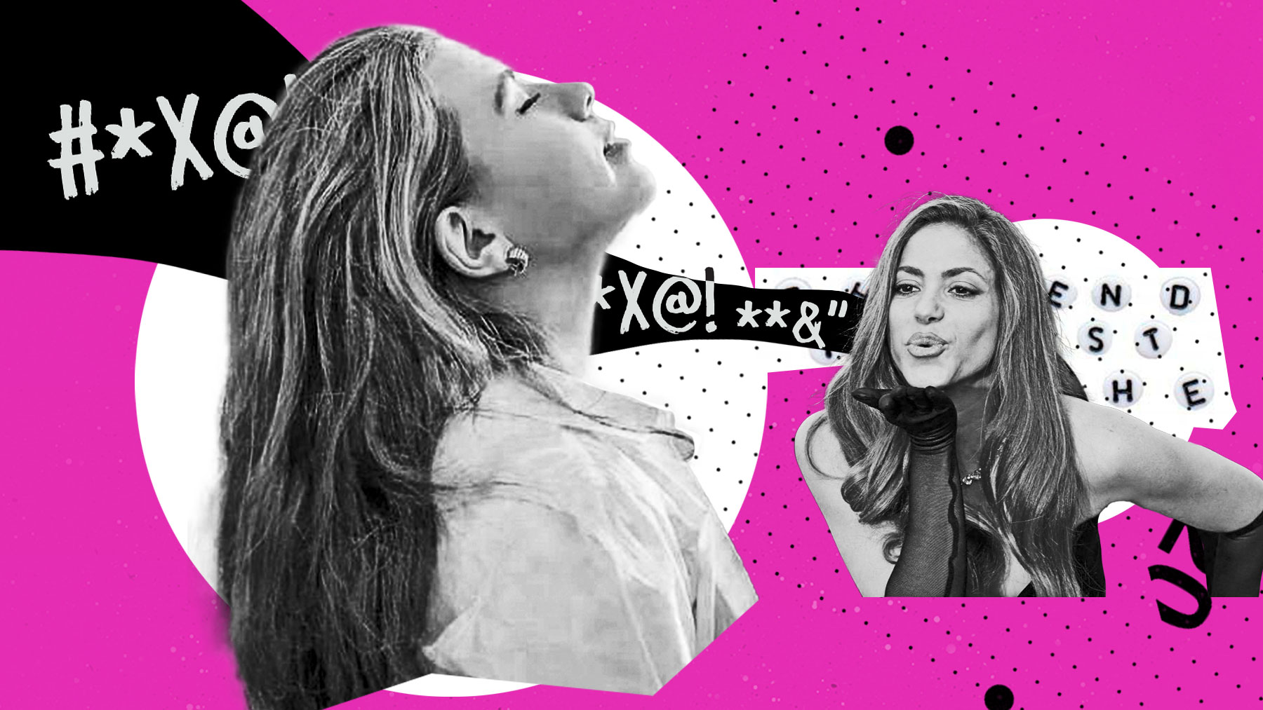 Shakira y Clara Chía.