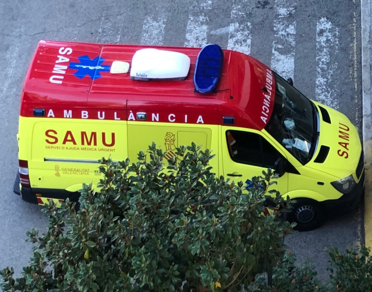 Imagen de archivo de una ambulancia SAMU (Foto: EP)