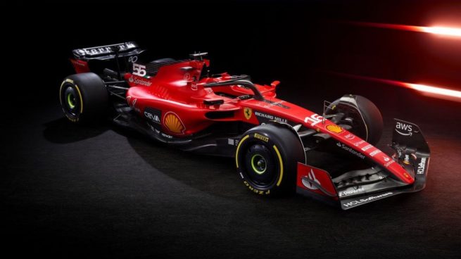 Así es el nuevo coche de Ferrari para la F1 2023