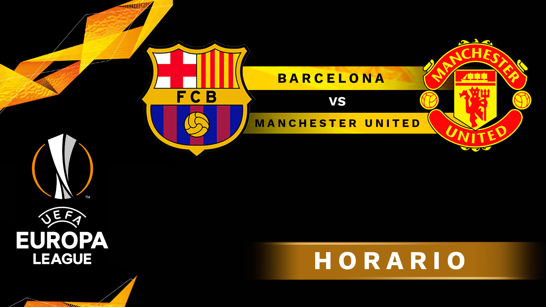 Barcelona – Manchester United: horario y dónde ver el partido de la Europa League en directo.