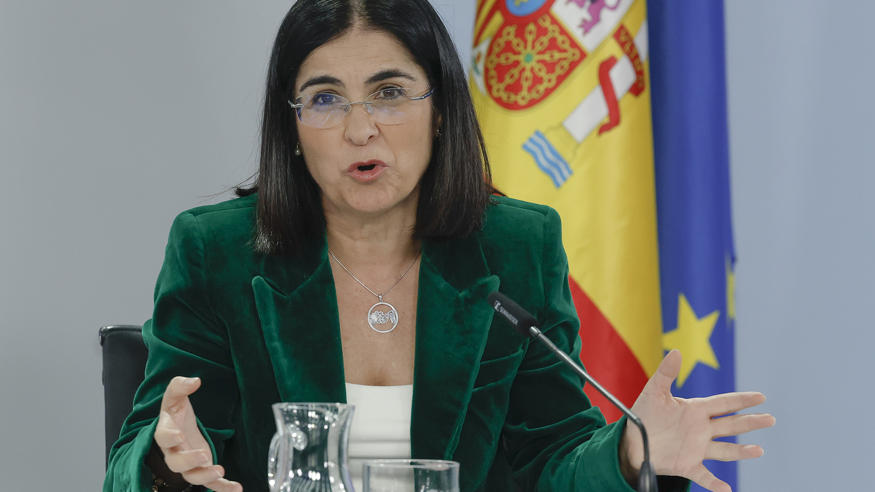 La ministra de Sanidad, Carolina Darias.