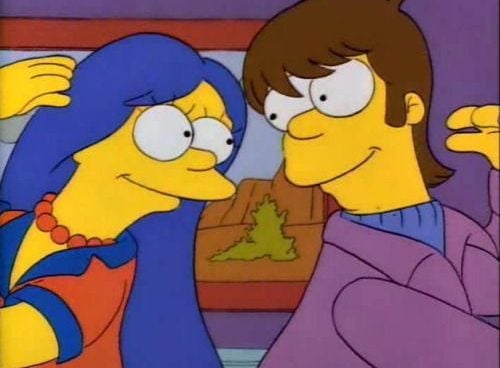 Simpson románticos