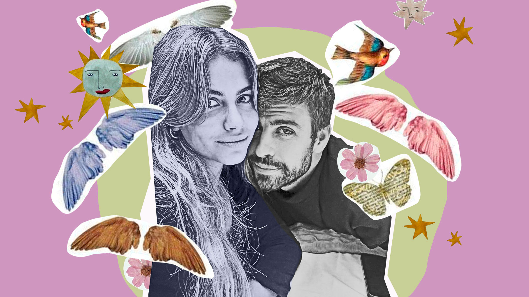 Gerard Piqué y Clara Chía Martí.