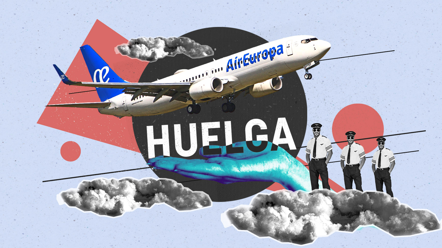 Posible huelga de pilotos en Air Europa en plena negociación con Iberia